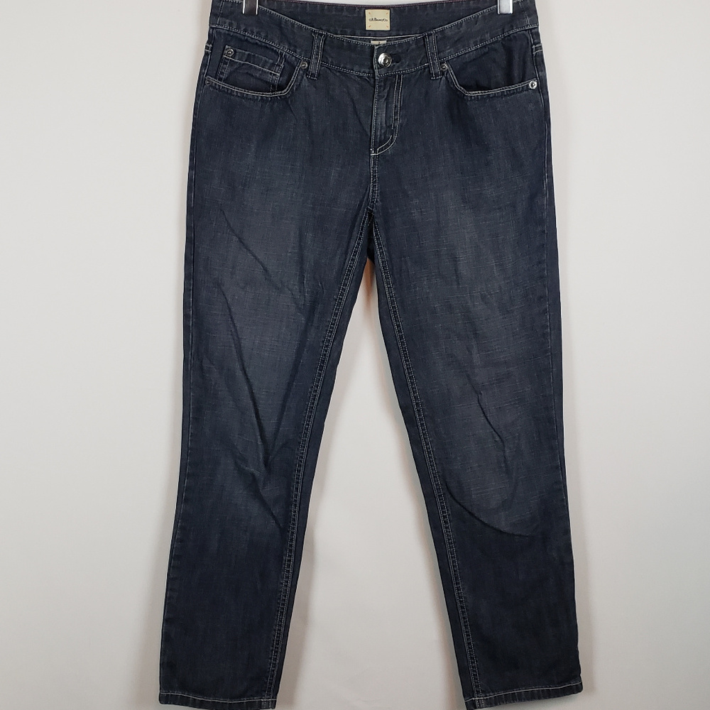 G.H. Bass & Co. Womens Slim Skinny Denim Jeans